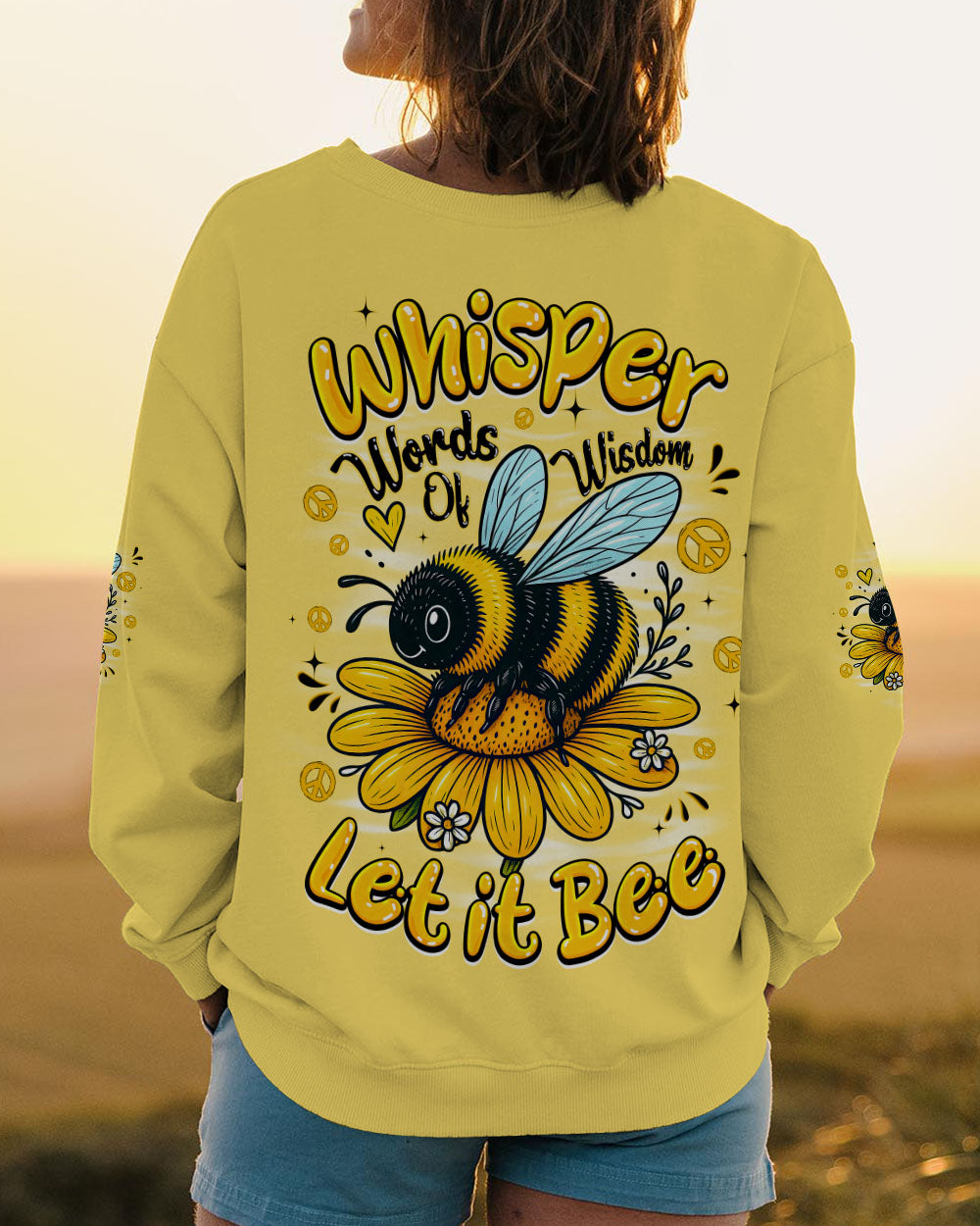 WHISPER WORDS OF WISDOM LET IT BEE ALL OVER PRINT - TYQY0506255