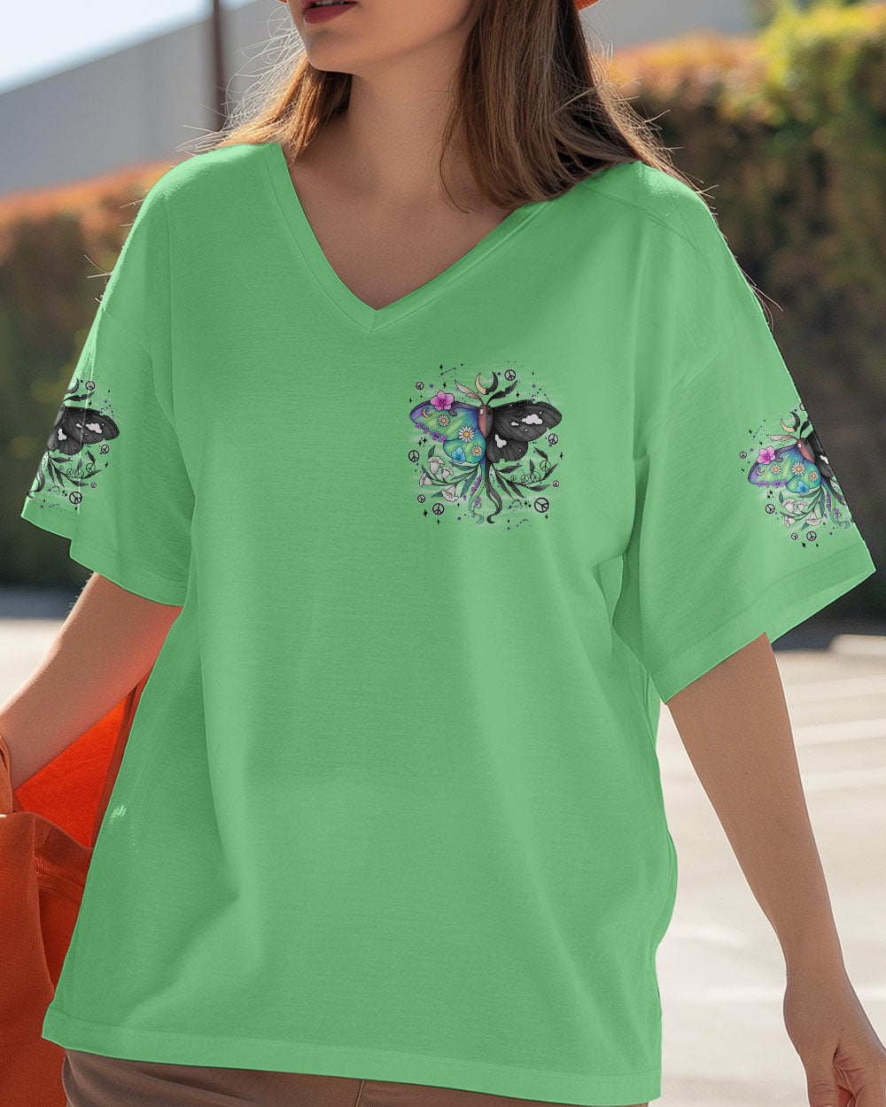 WHISPER WORDS OF WISDOM LET IT BE BUTTERFLY ALL OVER PRINT - TYQY0508252