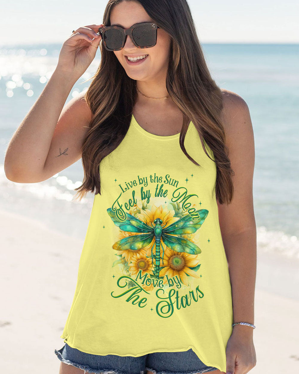 LIVE BY THE SUN DRAGONFLY ALL OVER PRINT - TYQY0509233
