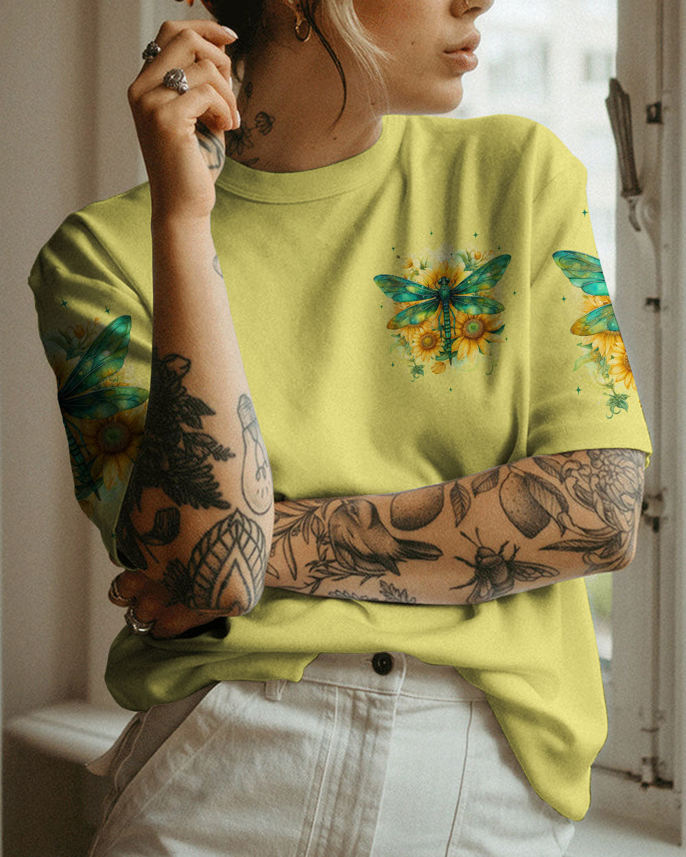 LIVE BY THE SUN DRAGONFLY ALL OVER PRINT - TYQY0509233