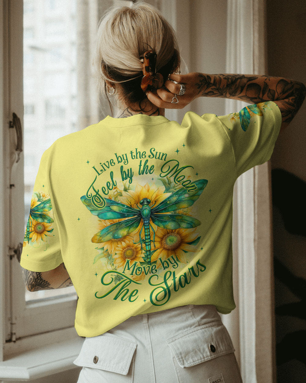 LIVE BY THE SUN DRAGONFLY ALL OVER PRINT - TYQY0509233