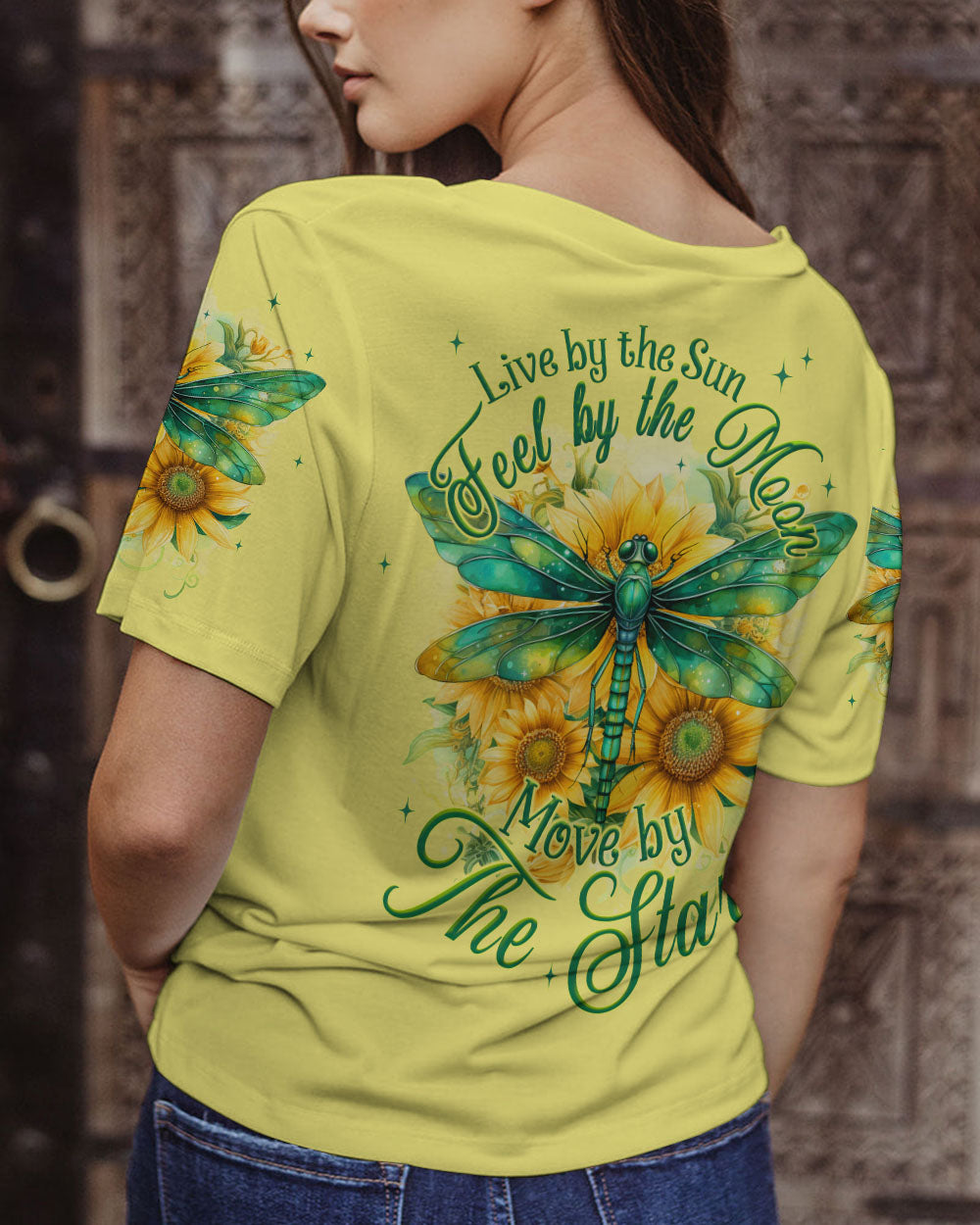 LIVE BY THE SUN DRAGONFLY ALL OVER PRINT - TYQY0509233