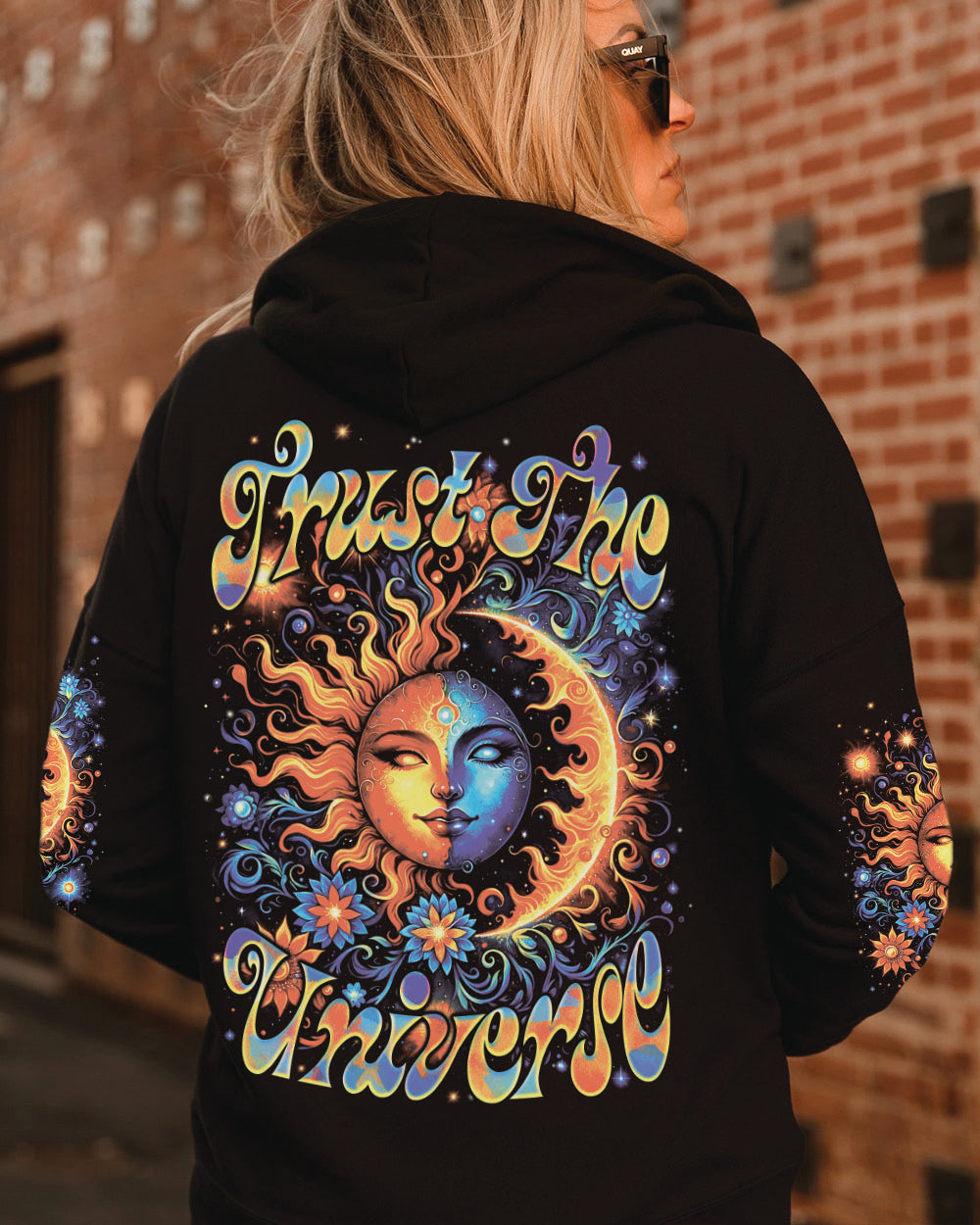 TRUST THE UNIVERSE SUN AND MOON ALL OVER PRINT - TYQY0601243