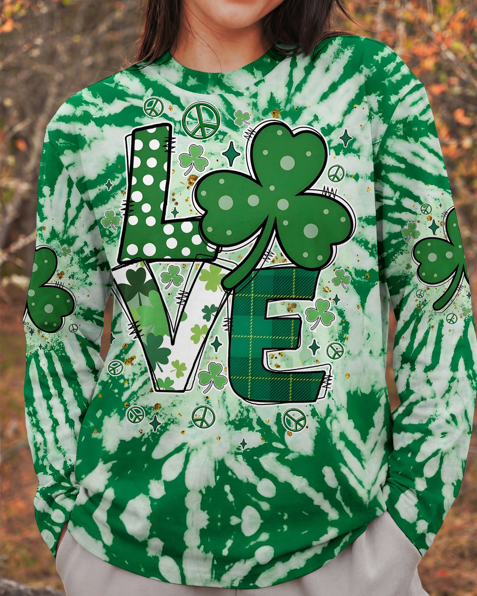 LOVE PATRICK'S DAY ALL OVER PRINT - TYQY0601252