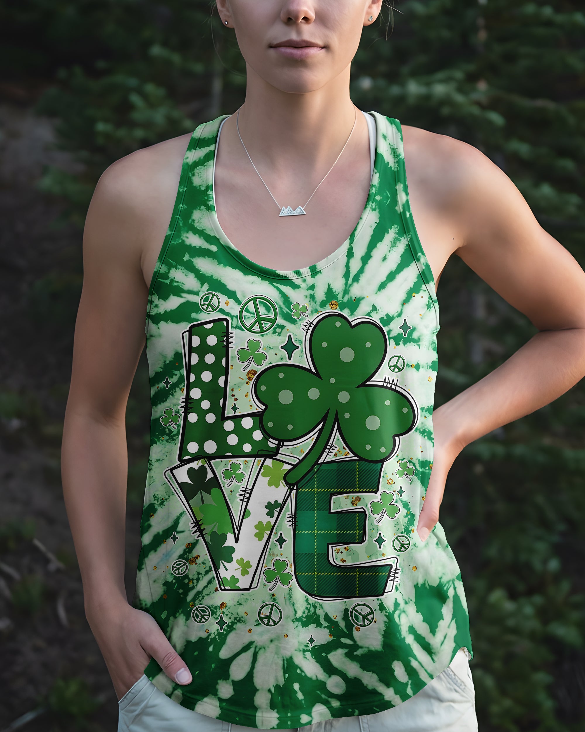 LOVE PATRICK'S DAY ALL OVER PRINT - TYQY0601252