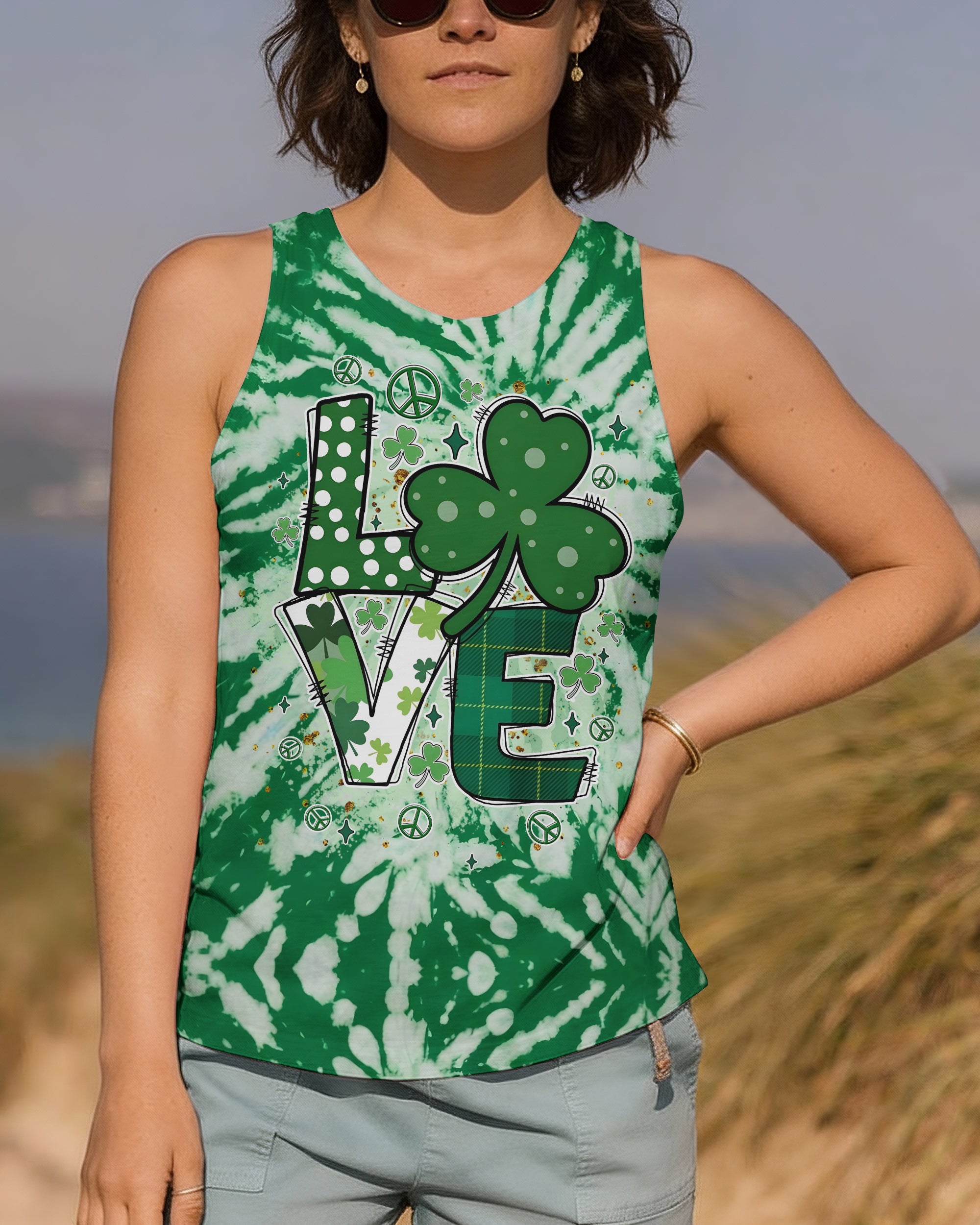 LOVE PATRICK'S DAY ALL OVER PRINT - TYQY0601252