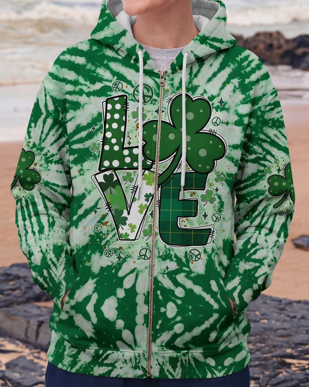 LOVE PATRICK'S DAY ALL OVER PRINT - TYQY0601252