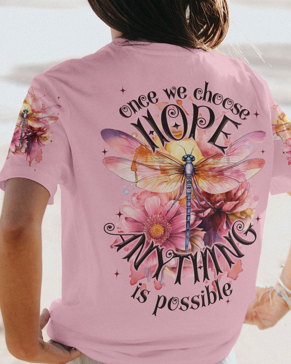 ANYTHING IS POSSIBLE DRAGONFLY ALL OVER PRINT - TYQY0605231