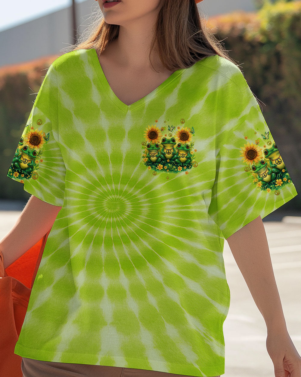 GOOD TIMES CRAZY FRIEND FROG TIE DYE ALL OVER PRINT - TYQY0605253