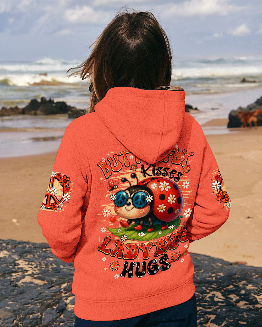 BUTTERFLY KISSES AND LADYBUG HUGS ALL OVER PRINT - TYQY0606254