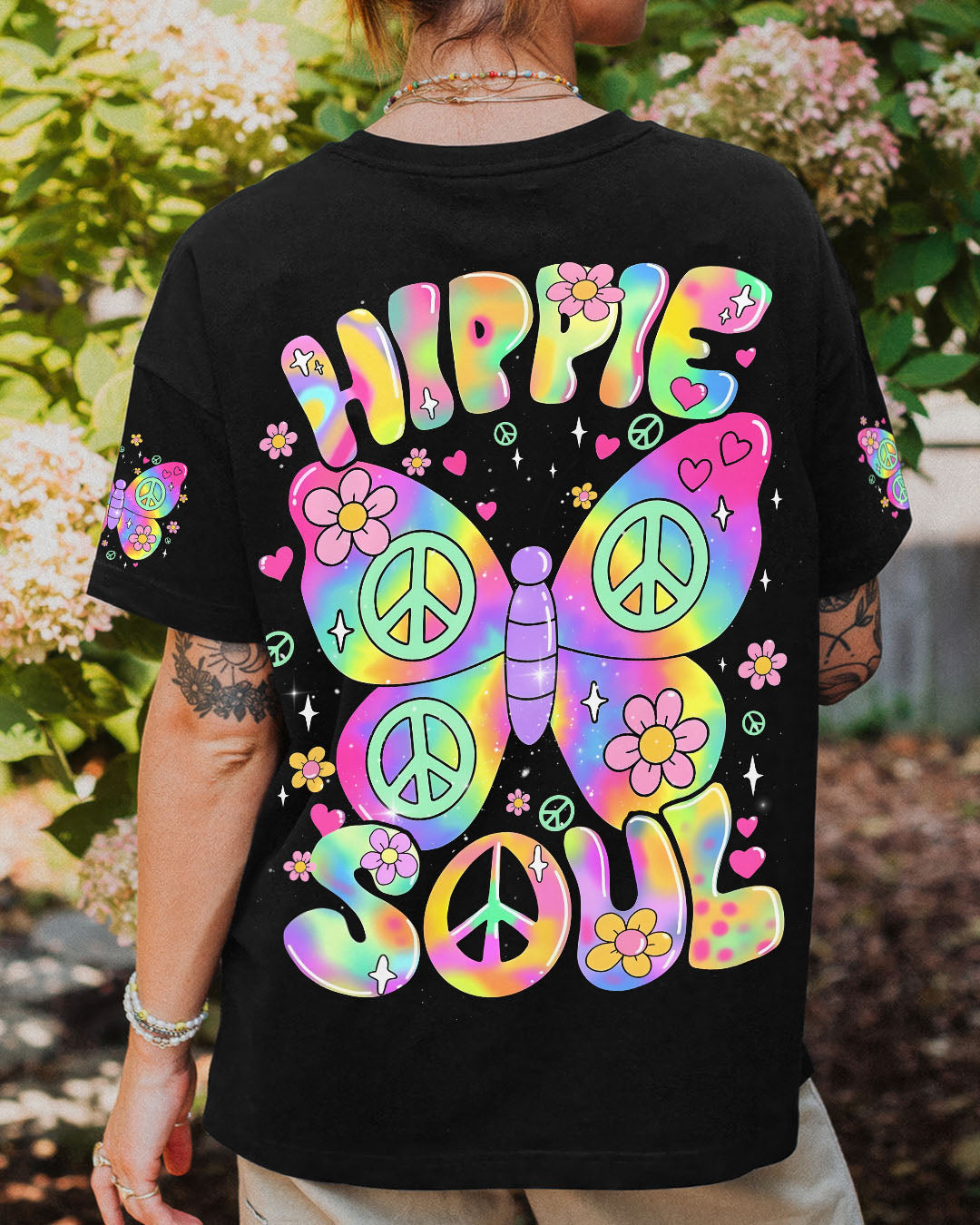 HIPPIE SOUL BUTTERFLY ALL OVER PRINT - TYQY0608252