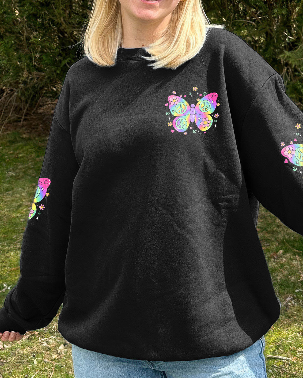 HIPPIE SOUL BUTTERFLY ALL OVER PRINT - TYQY0608252