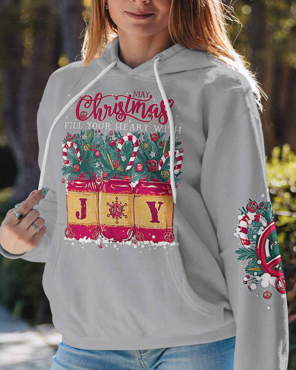 HEART WITH JOY CHRISTMAS ALL OVER PRINT - TYQY0609232