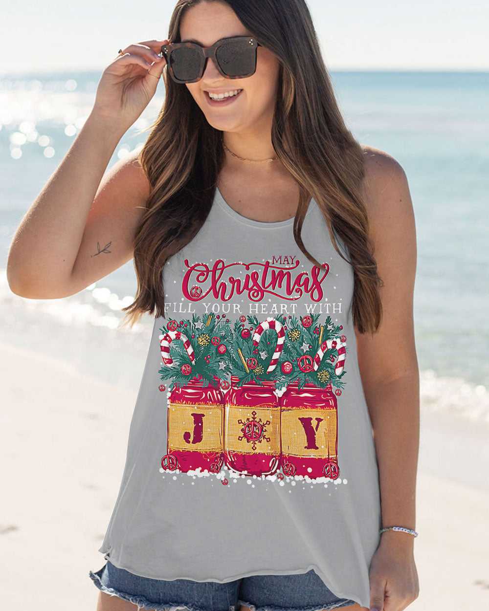 HEART WITH JOY CHRISTMAS ALL OVER PRINT - TYQY0609232