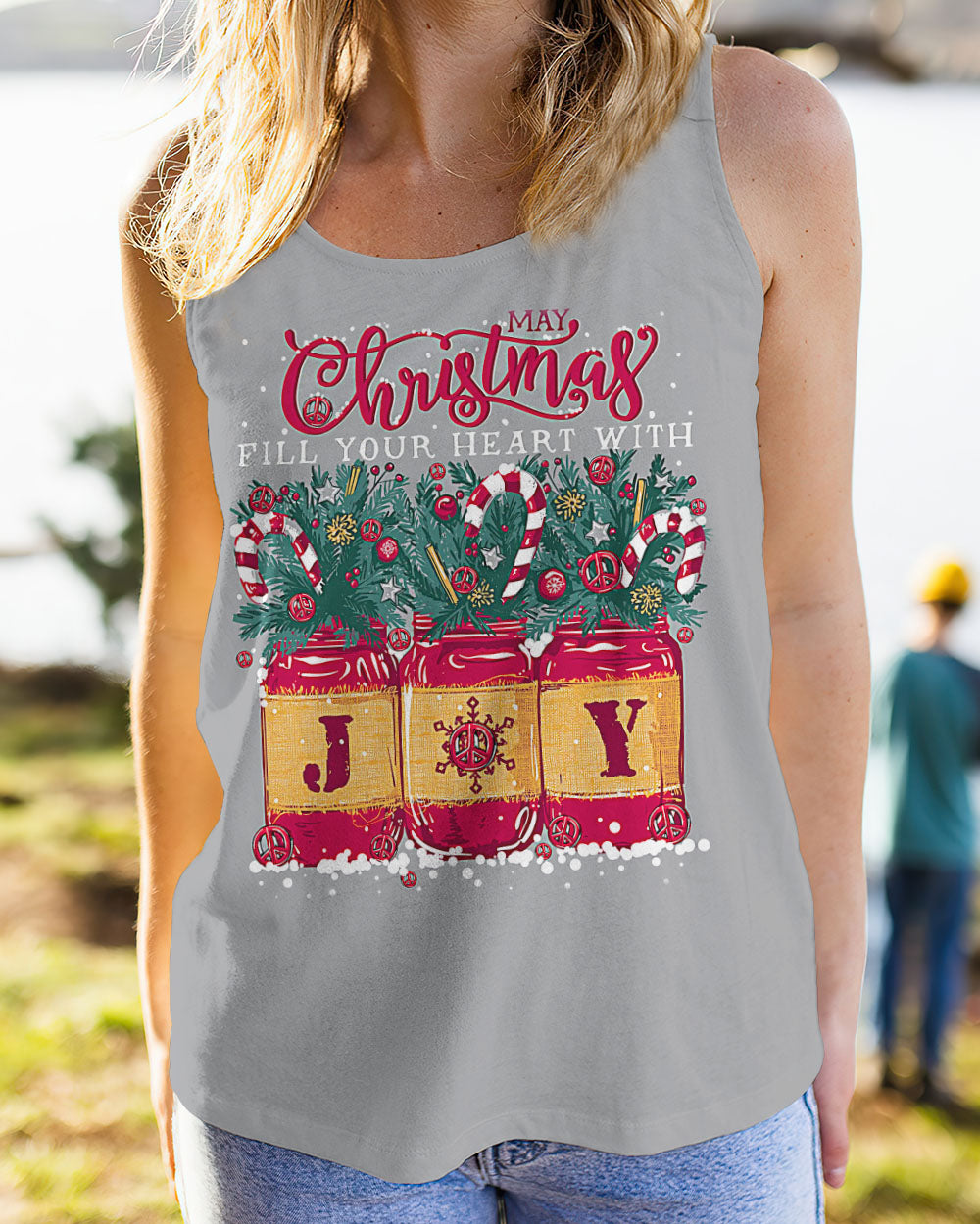 HEART WITH JOY CHRISTMAS ALL OVER PRINT - TYQY0609232