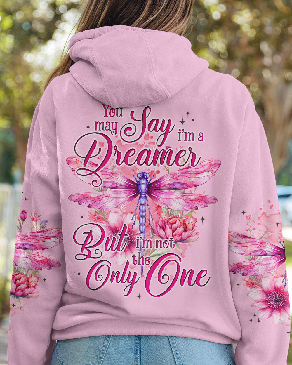 YOU MAY SAY I'M DREAMER DRAGONFLY ALL OVER PRINT - TYQY0609233