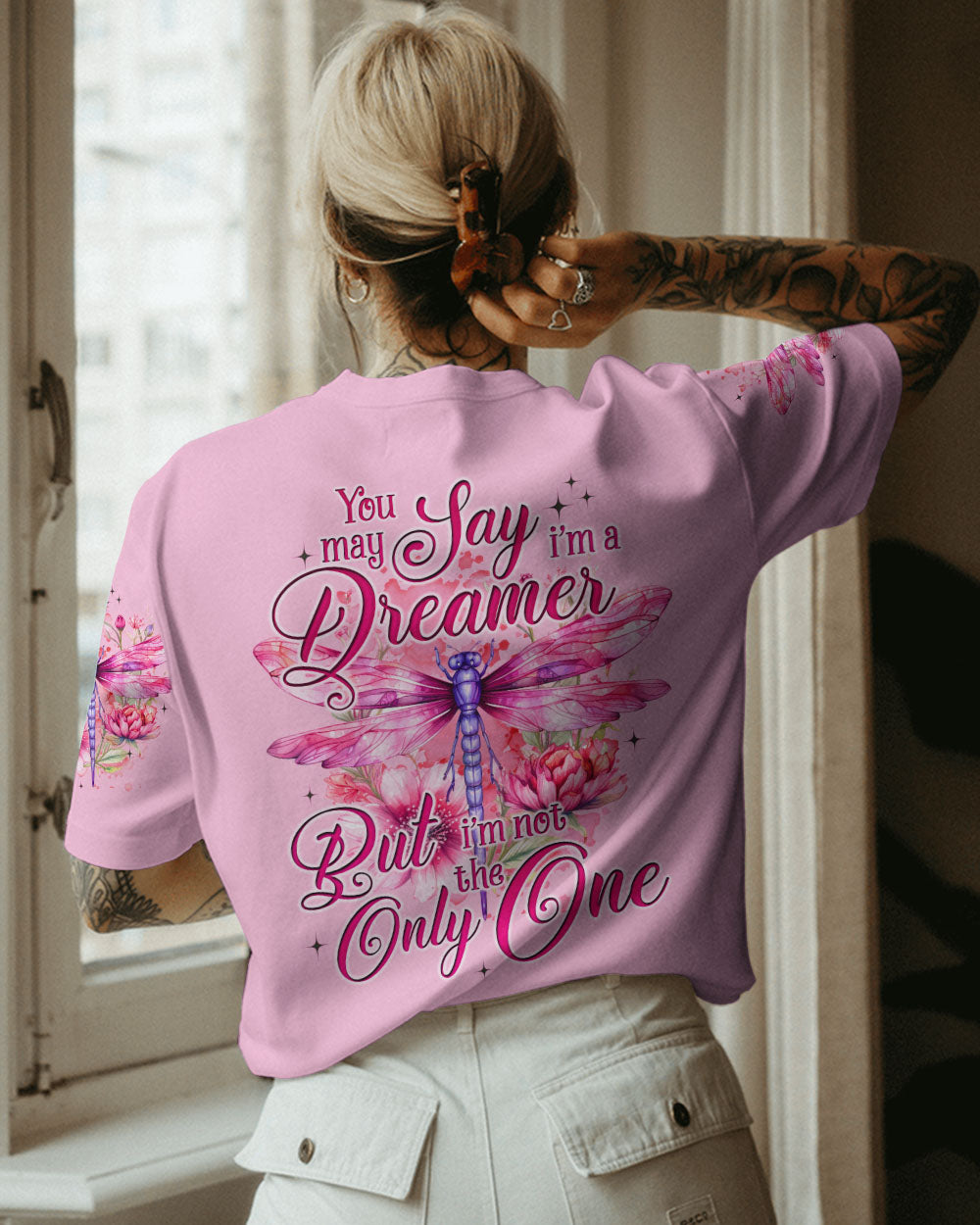 YOU MAY SAY I'M DREAMER DRAGONFLY ALL OVER PRINT - TYQY0609233
