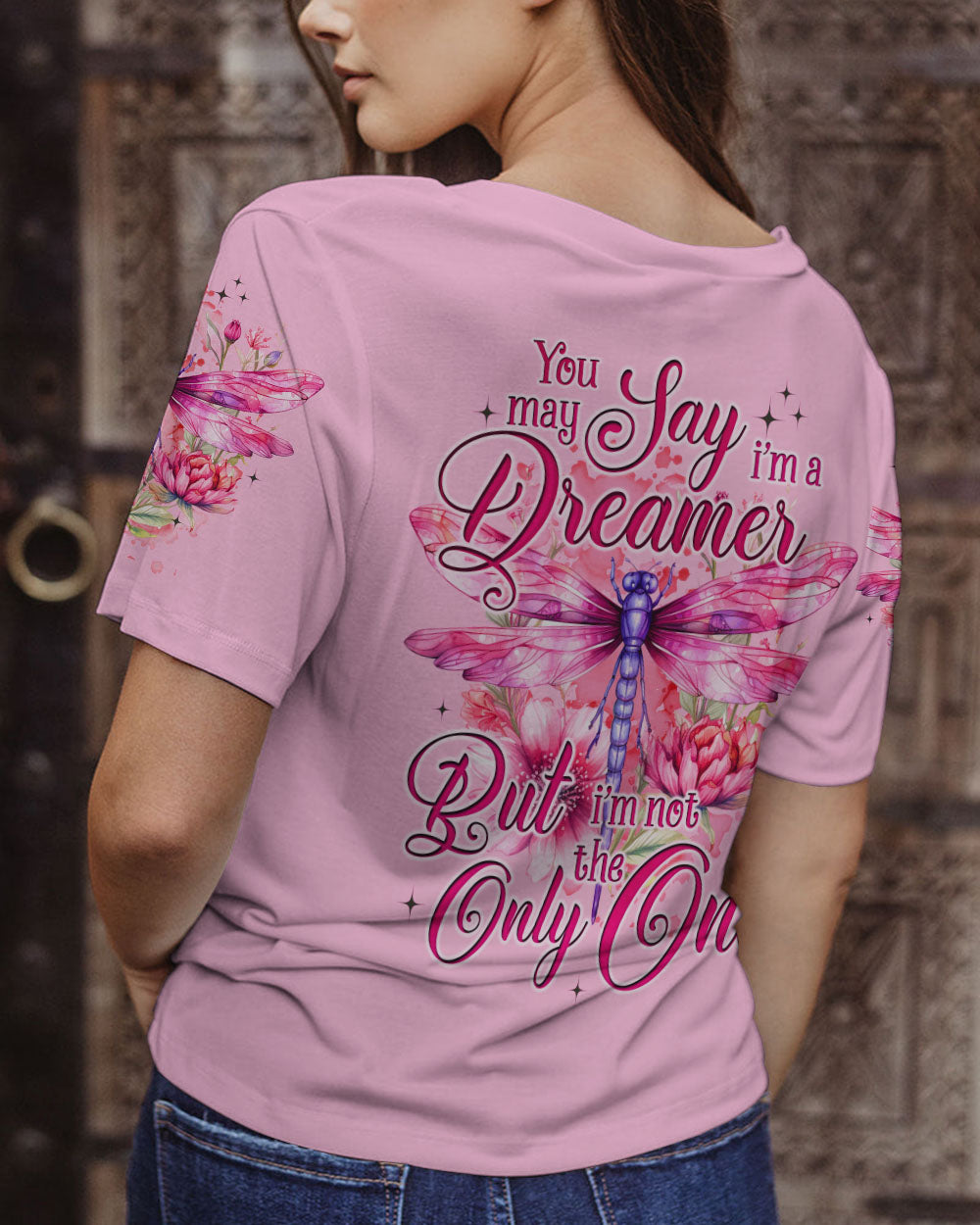 YOU MAY SAY I'M DREAMER DRAGONFLY ALL OVER PRINT - TYQY0609233