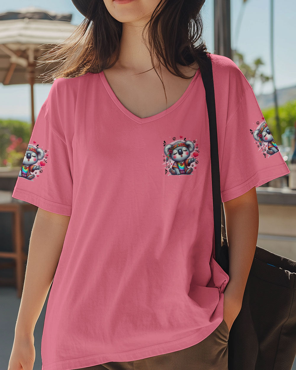 BE YOU THE WORLD WILL ADJUST KOALA ALL OVER PRINT - TYQY0609251