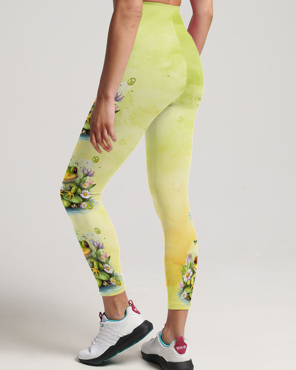 BE YOU THE WORLD WILL ADJUST FROG ALL OVER PRINT - TYQY0612233