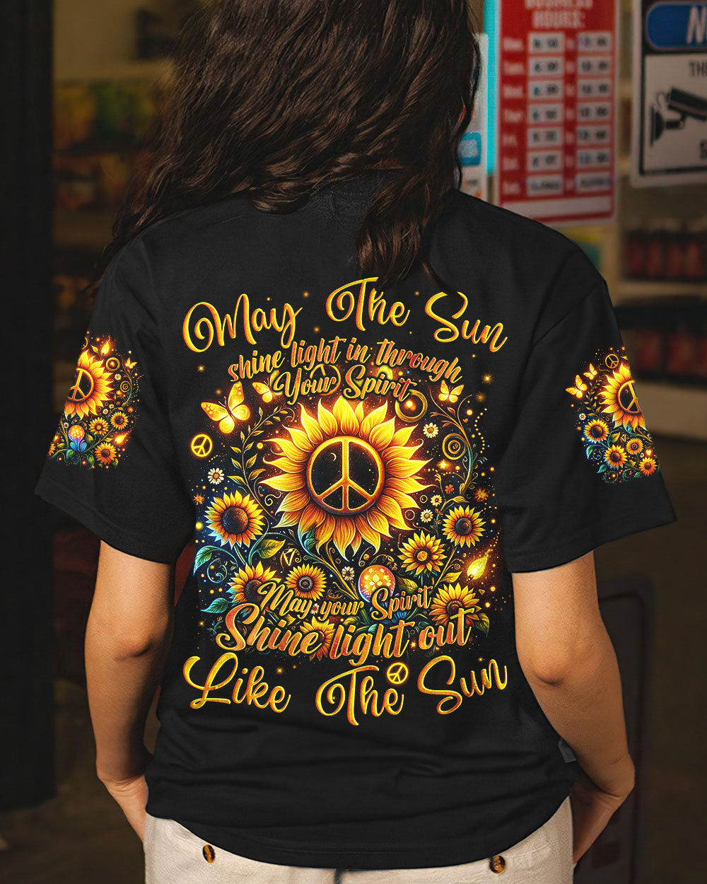 YOUR SPIRIT SHINE LIGHT OUT LIKE THE SUN ALL OVER PRINT - TYQY0705245