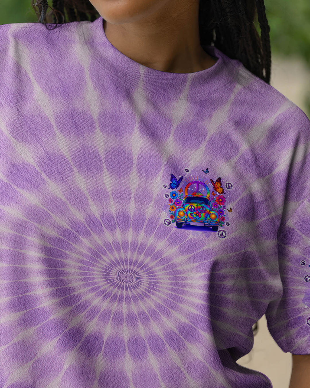 RUNNING AGAINST THE WIND TIE DYE ALL OVER PRINT - TYQY0705253