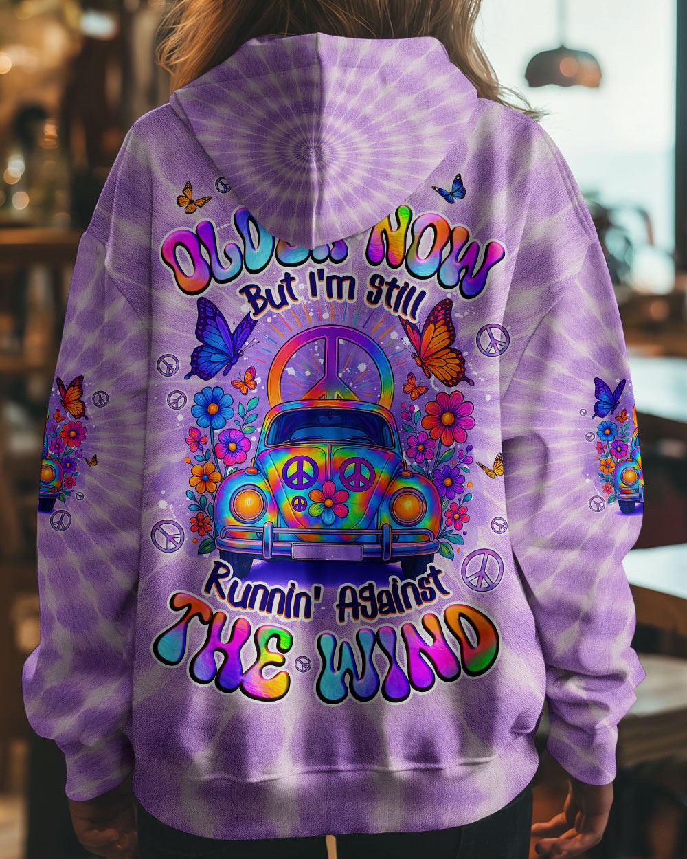 RUNNING AGAINST THE WIND TIE DYE ALL OVER PRINT - TYQY0705253