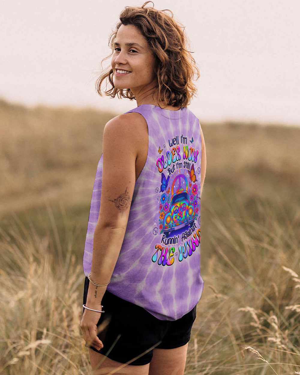 RUNNING AGAINST THE WIND TIE DYE ALL OVER PRINT - TYQY0705253