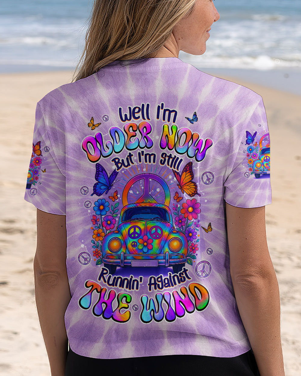 RUNNING AGAINST THE WIND TIE DYE ALL OVER PRINT - TYQY0705253