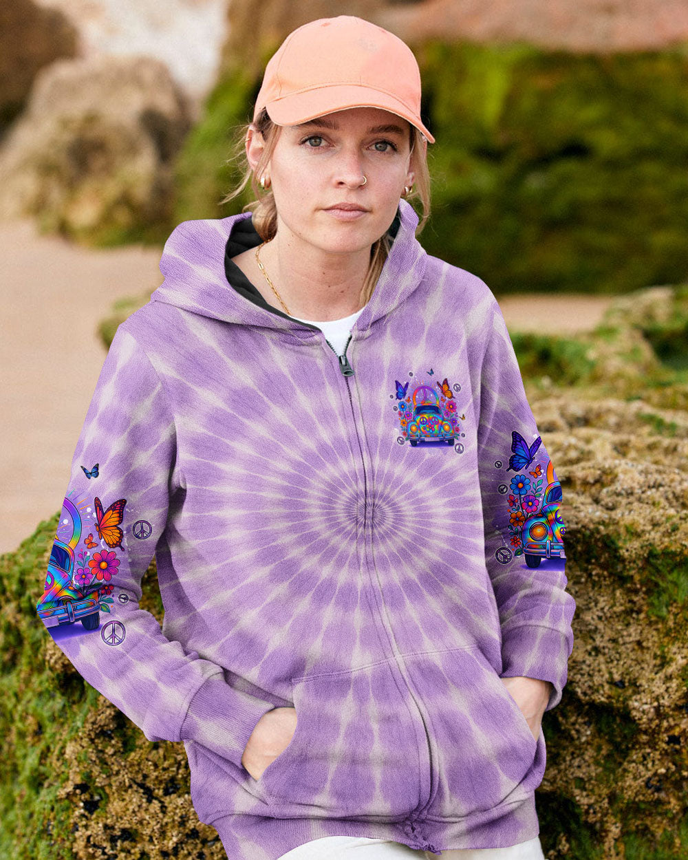 RUNNING AGAINST THE WIND TIE DYE ALL OVER PRINT - TYQY0705253