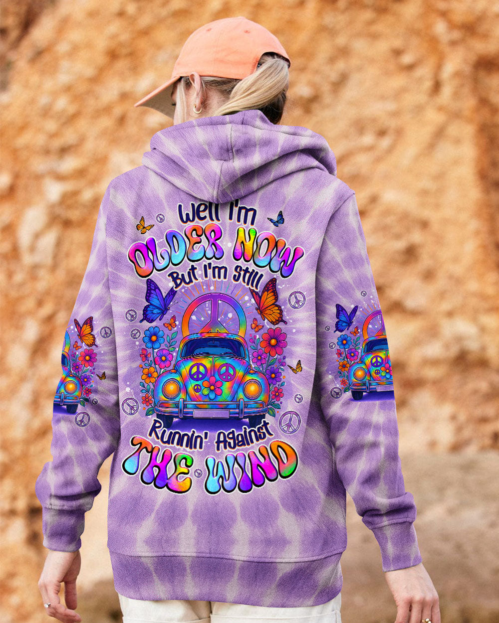 RUNNING AGAINST THE WIND TIE DYE ALL OVER PRINT - TYQY0705253