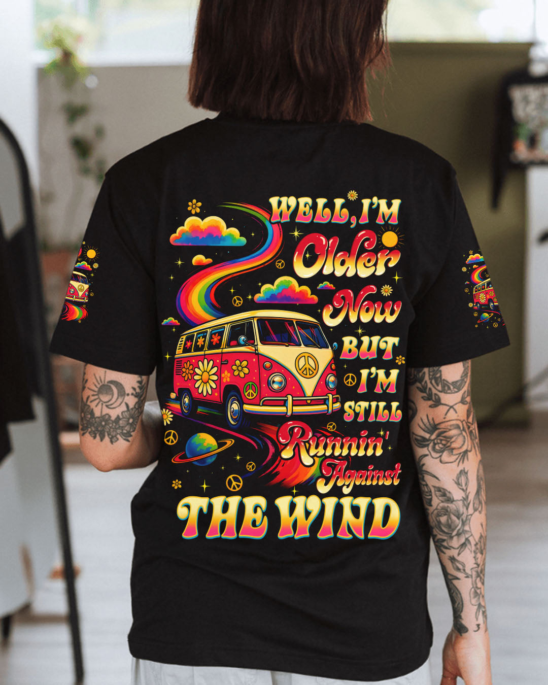 RUNNING AGAINST THE WIND ALL OVER PRINT - TYQY0707251
