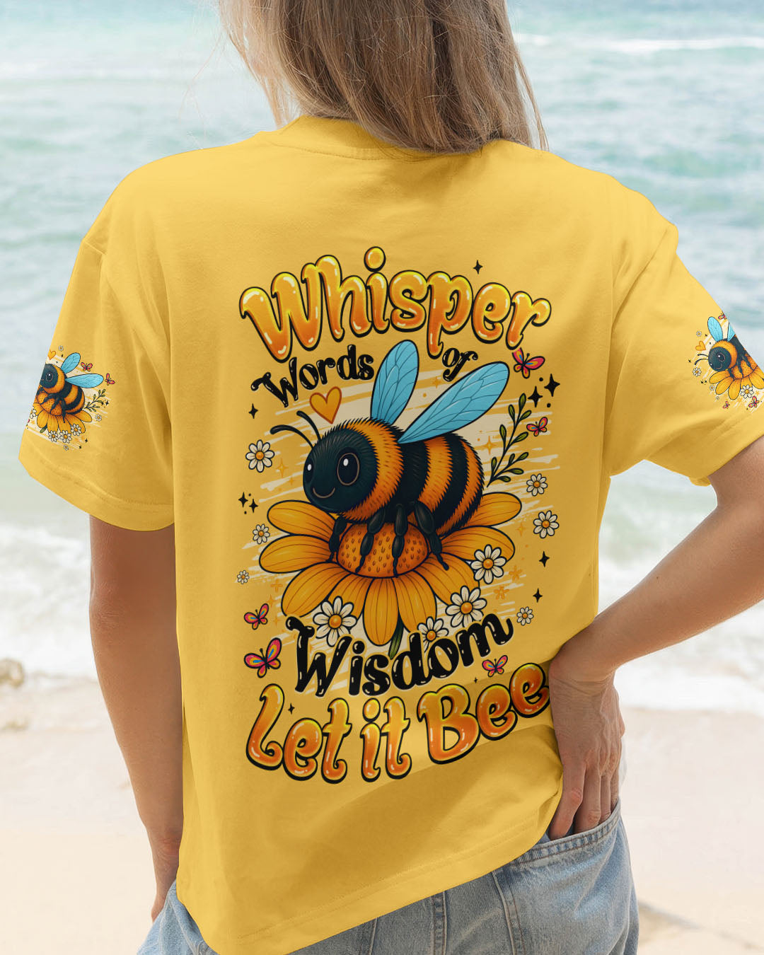 WHISPER WORDS OF WISDOM LET IT BEE ALL OVER PRINT - TYQY0707254
