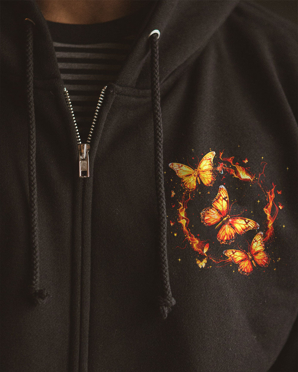JUST BREATHE BUTTERFLY ALL OVER PRINT - TYQY0711243