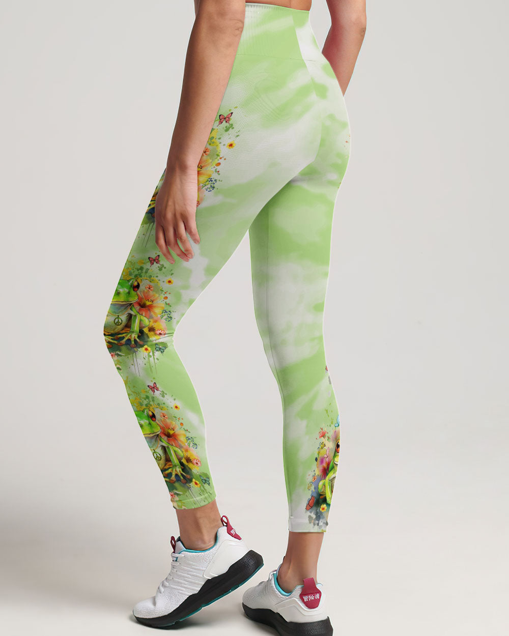 BE YOU THE WORLD WILL ADJUST FROG ALL OVER PRINT - TYQY0712233