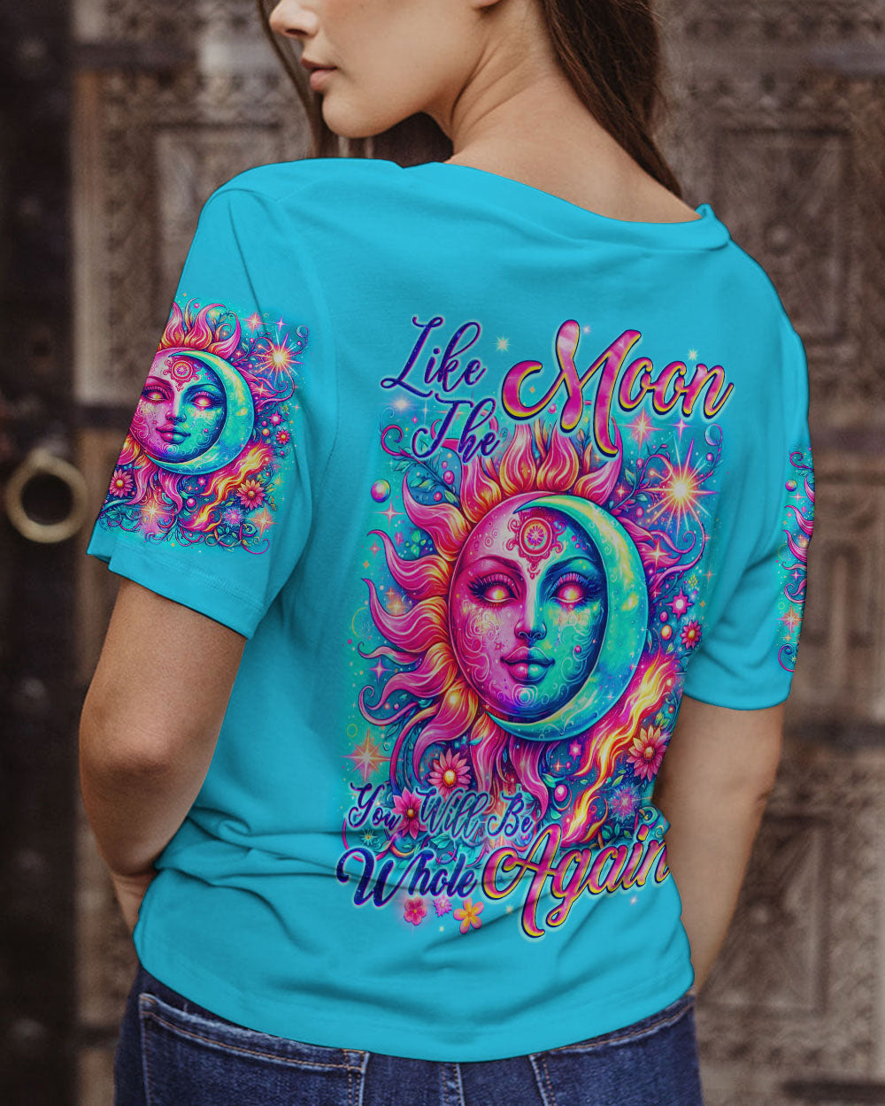 LIKE THE MOON ALL OVER PRINT - TYQY0801245