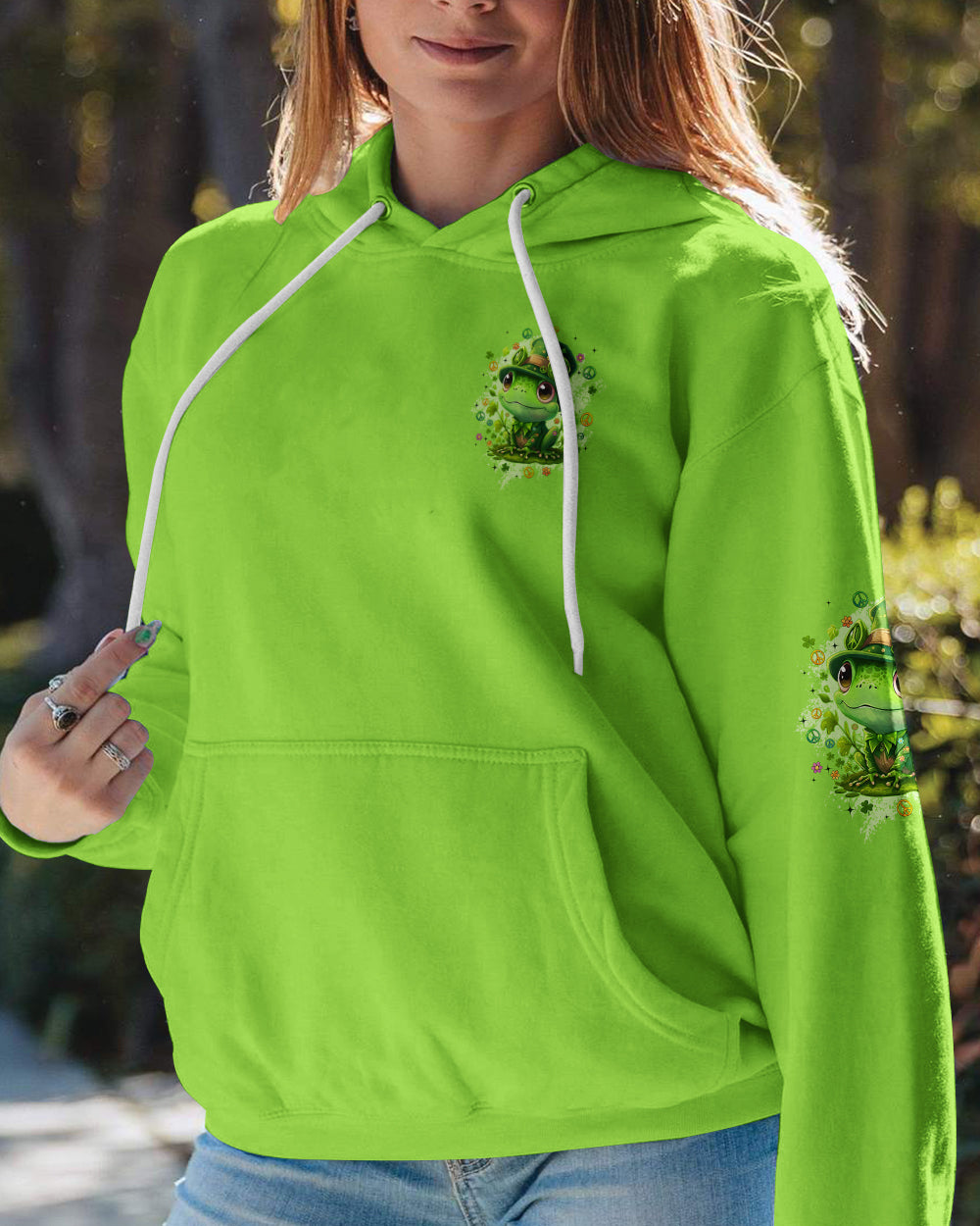 KISS ME I'M IRISH FROG PATRICK'S DAY ALL OVER PRINT - TYQY0801262