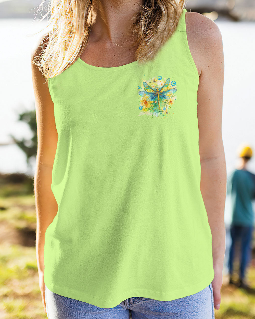 I BELIEVE THERE ARE ANGELS AMONG US DRAGONFLY ALL OVER PRINT - TYQY0804244