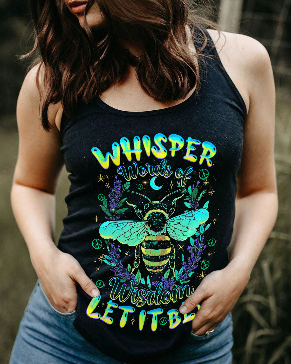 WHISPER WORDS OF WISDOM LET IT BEE ALL OVER PRINT - TYQY0812251