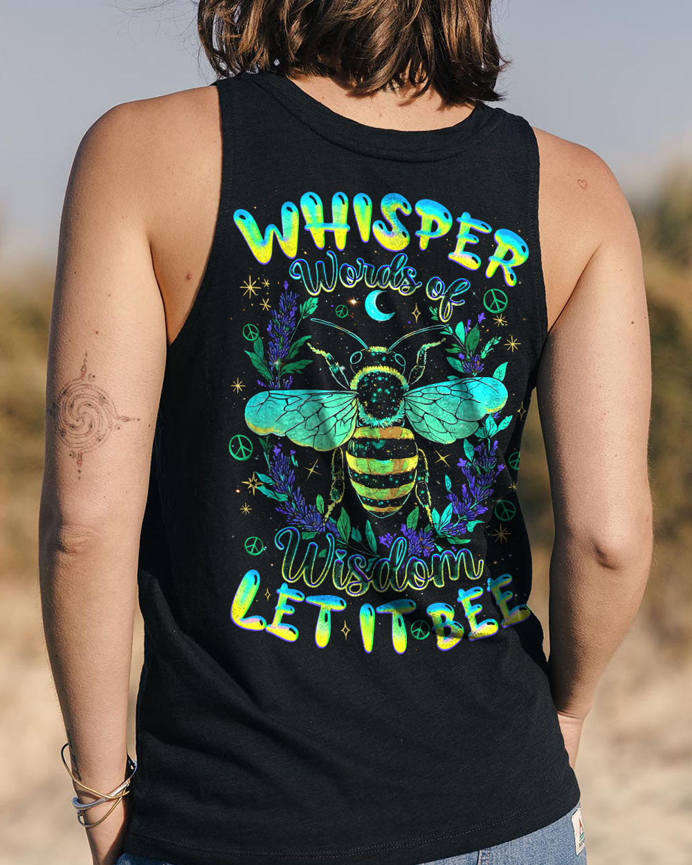 WHISPER WORDS OF WISDOM LET IT BEE ALL OVER PRINT - TYQY0812251
