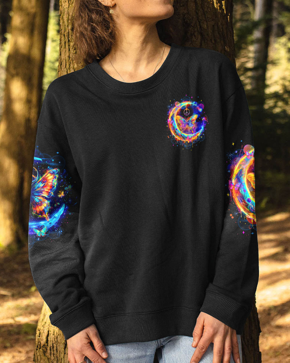 STARS CAN'T SHINE WITHOUT DARKNESS BUTTERFLY ALL OVER PRINT - TYQY0903241