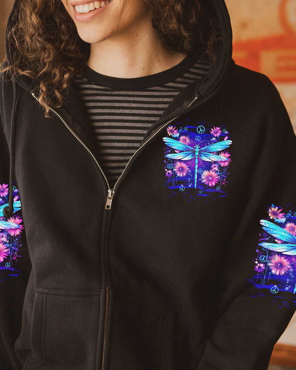 JUST BREATHE DRAGONFLY ALL OVER PRINT - TYQY0905252