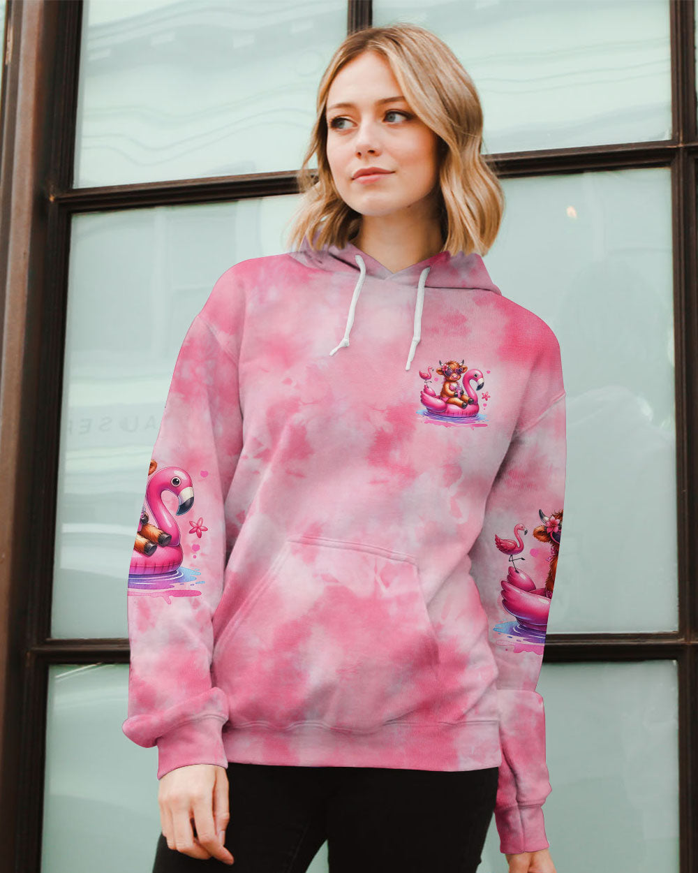 PRETTY IN PINK HEIFER ALL OVER PRINT - TYQY0907244
