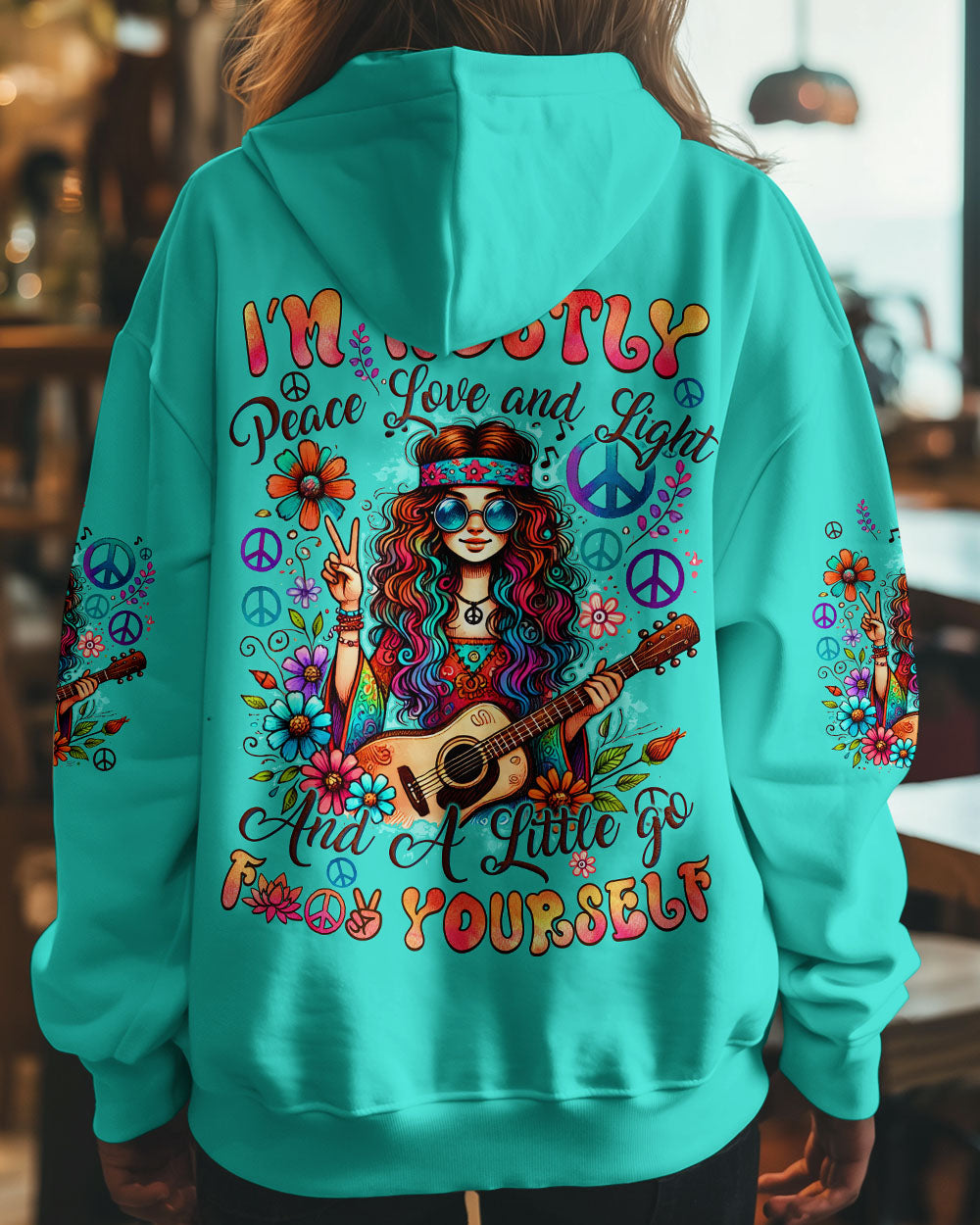 I'M MOSTLY PEACE LOVE AND LIGHT ALL OVER PRINT - TYQY0908243