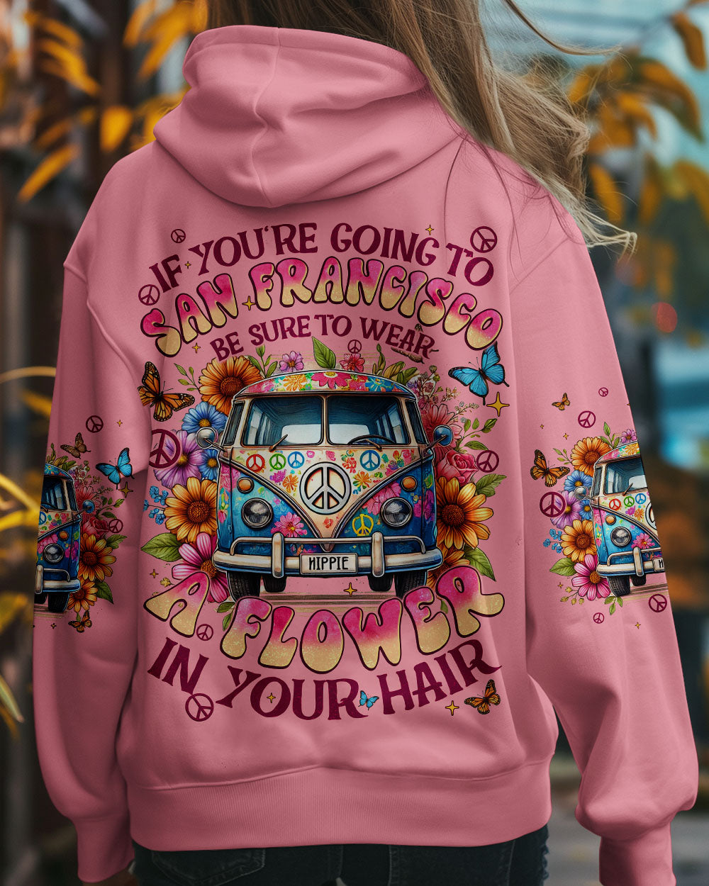 SOME FLOWERS IN YOUR HAIR ALL OVER PRINT - TYQY0910244