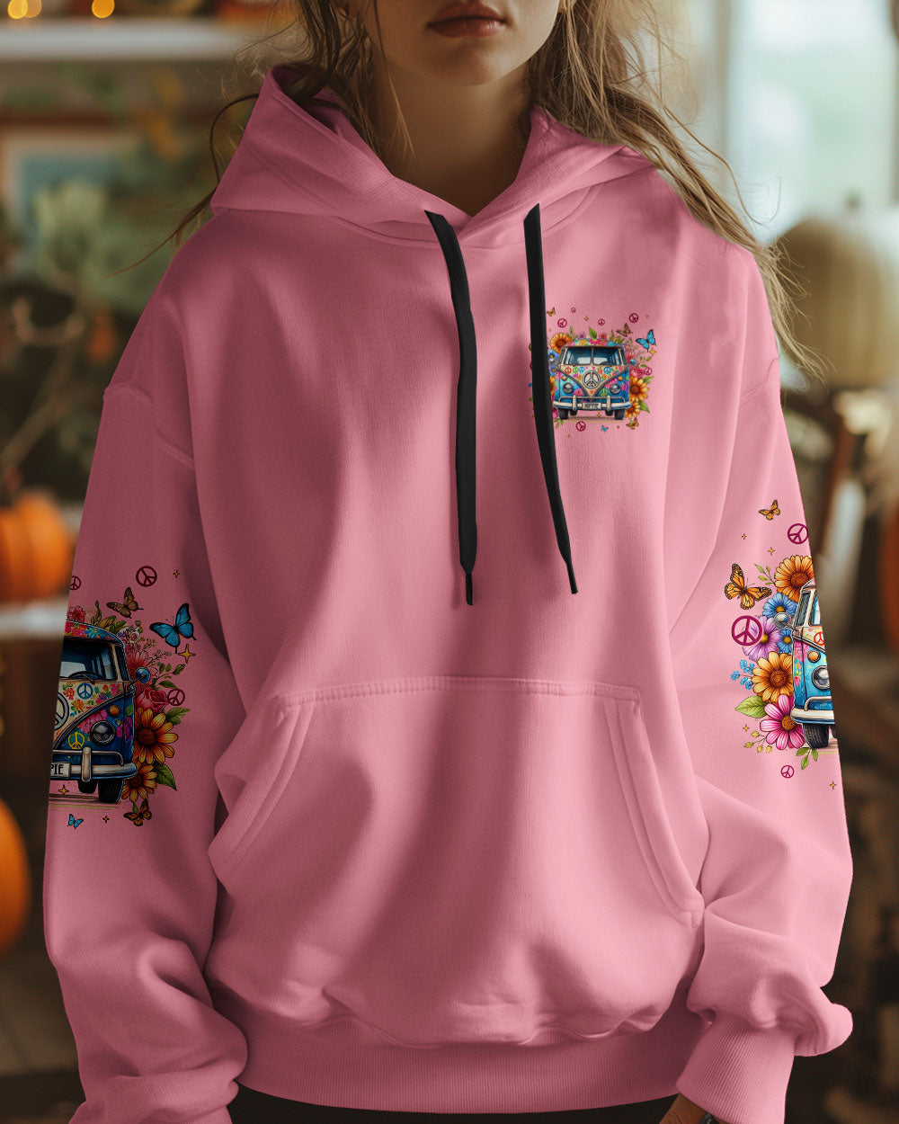 SOME FLOWERS IN YOUR HAIR ALL OVER PRINT - TYQY0910244