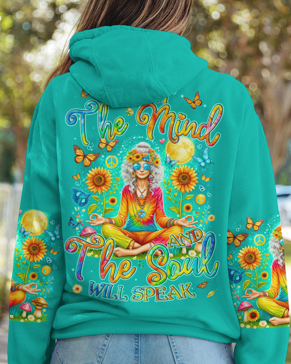 QUIET THE MIND AND THE SOUL WILL SPEAK ALL OVER PRINT - TYQY1005244