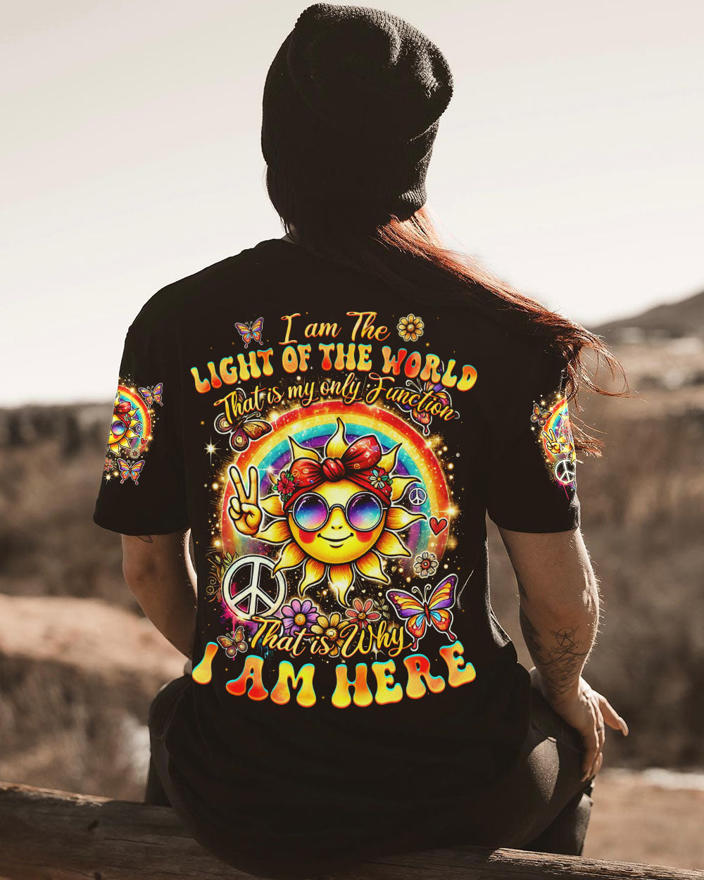 I AM THE LIGHT OF THE WORLD ALL OVER PRINT - TYQY1107242