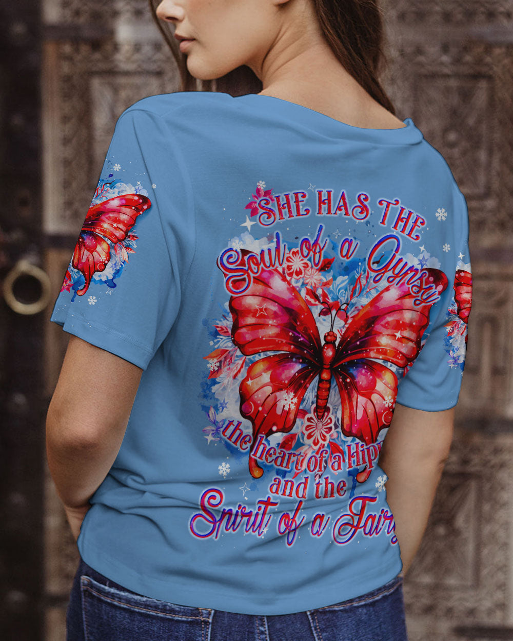 SPIRIT OF A FAIRY BUTTERFLY CHRISTMAS ALL OVER PRINT - TYQY1110232