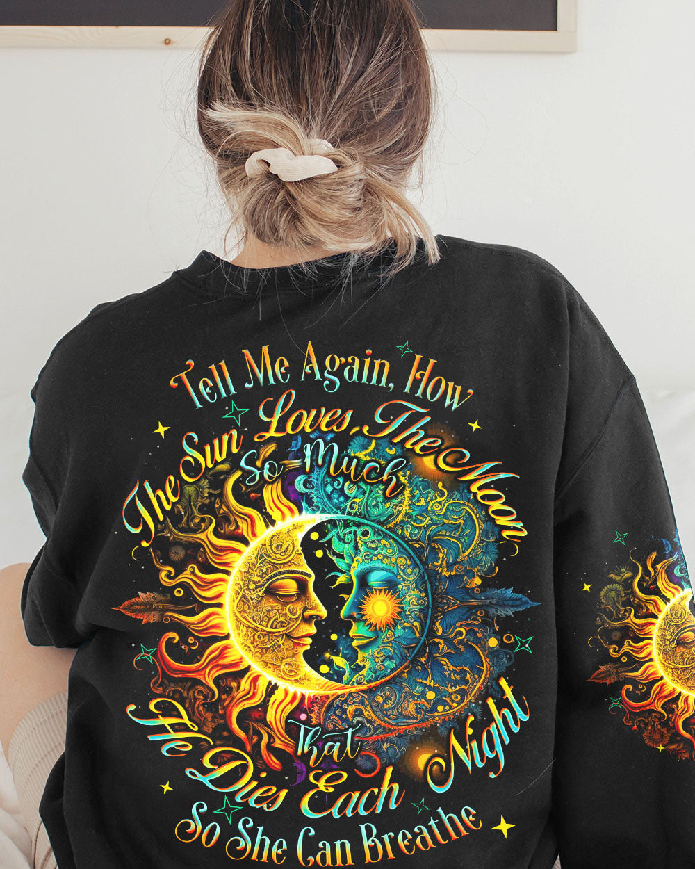 THE SUN LOVES THE MOON ALL OVER PRINT - TYQY1110233